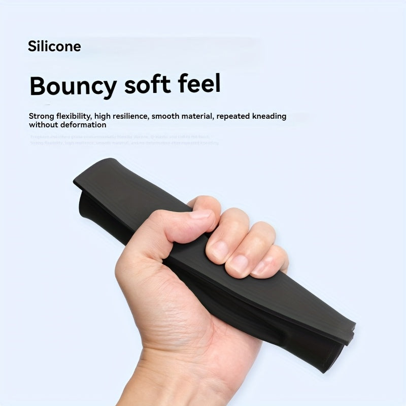 Wireless Charging Anti-Slip Mat for Car Dashboard Durable Silicone Organizer