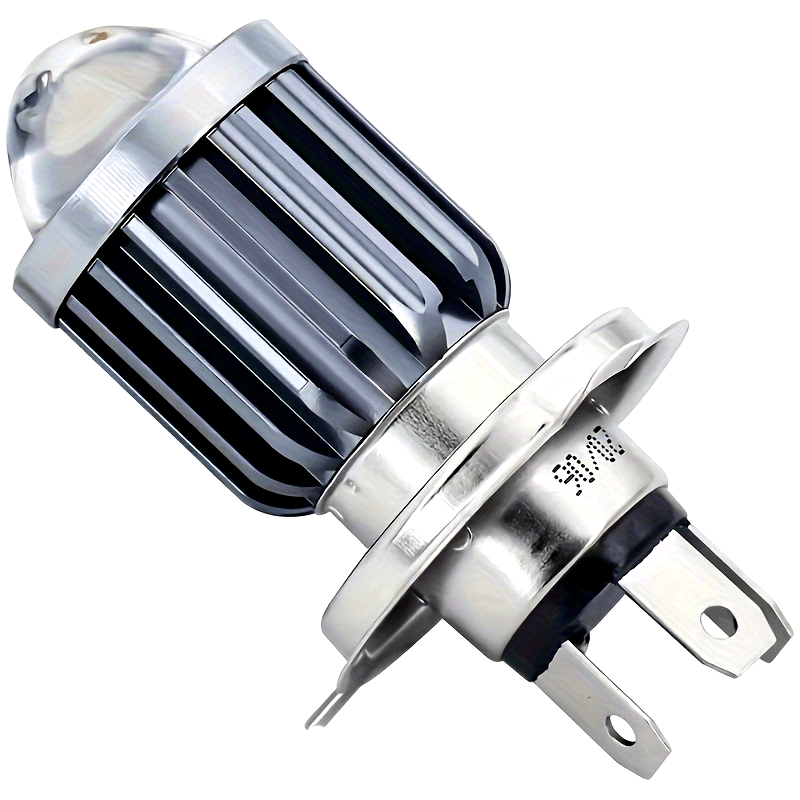 Motorcycle LED Bulb H4 H6 BA20D P15D 6000LM White Yellow Hi Lo Beam