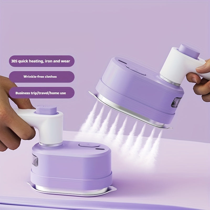 Uy, sayohat, yotoqxona uchun yuqori bug kuchiga ega kompakt qo‘l bilan ishlatiladigan kiyimlar uchun bug‘li tozalash