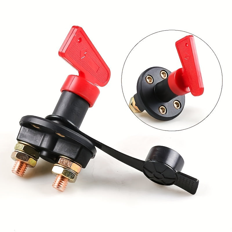 Car Battery Disconnect Isolator Switch Brass Contact Plastic 36V Main Switch