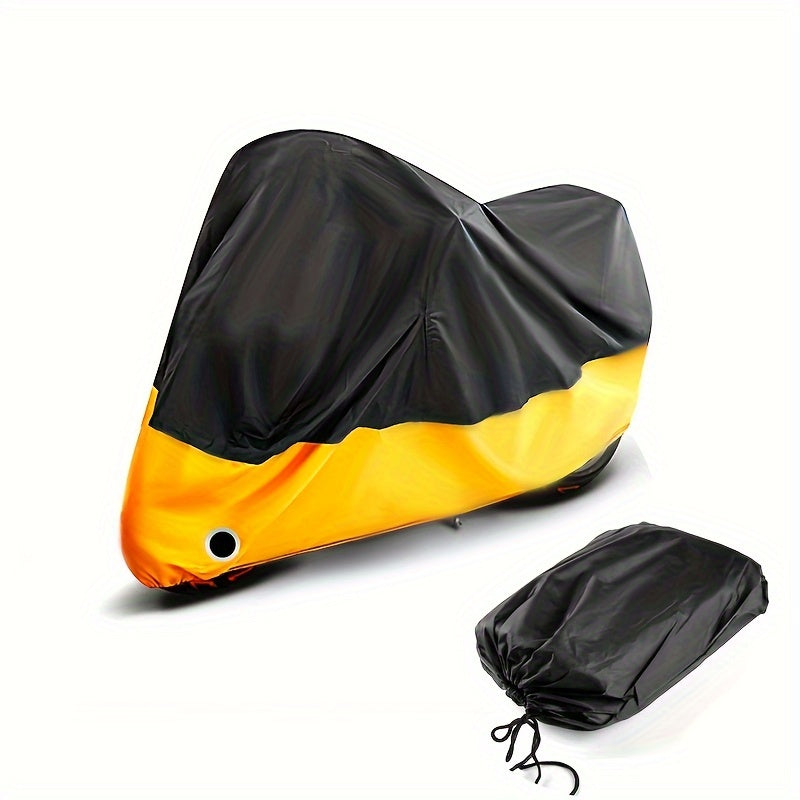 190T Polyester Taffeta Motorcycle Cover Sun Sand Dust Resistant for Bikes and Bicycles