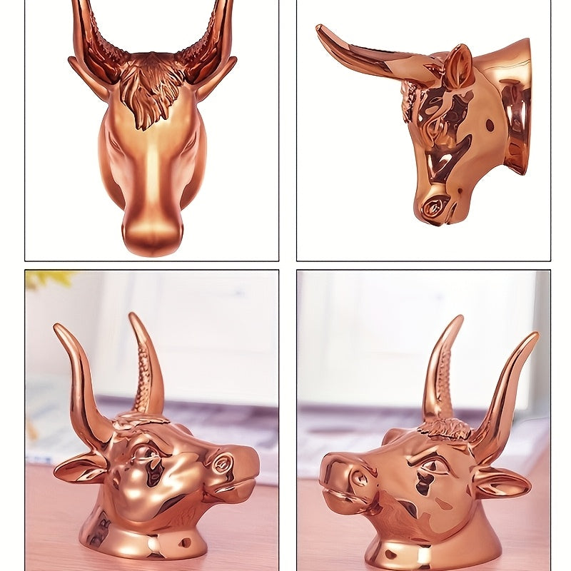 Golden Metal Wall Mount Guitar Hook Non-Slip Coat Towel Key Hanger for Bathroom Home