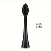 5 dona yumshoq kulrang qopqog'li sochli almashtirish boshlari uchun Sonic Elektr tish cho'tkasi