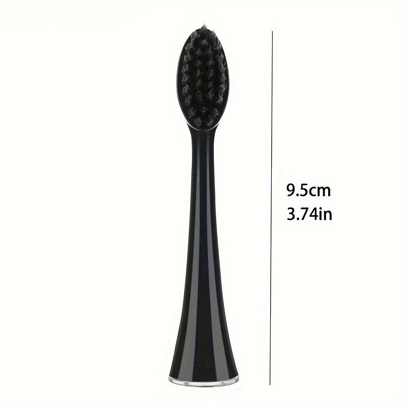 5 dona yumshoq kulrang qopqog'li sochli almashtirish boshlari uchun Sonic Elektr tish cho'tkasi