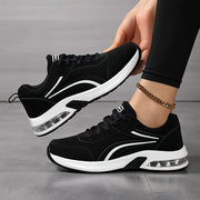 Women's Casual Sneakers Non-Slip Waterproof Microfiber Lace-Up PU Sole All-Season