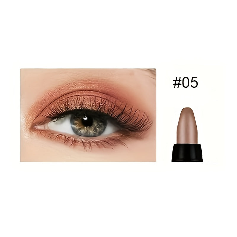 Women's Glitter Stick Pearl Highlighter and Eyeshadow Waterproof Multicolor