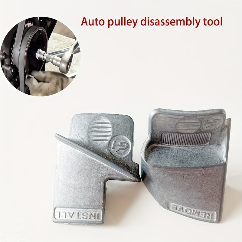 Auto Repair Timing Belt Tool Set — Blue Plastic Handle, Belt Removal and Installation