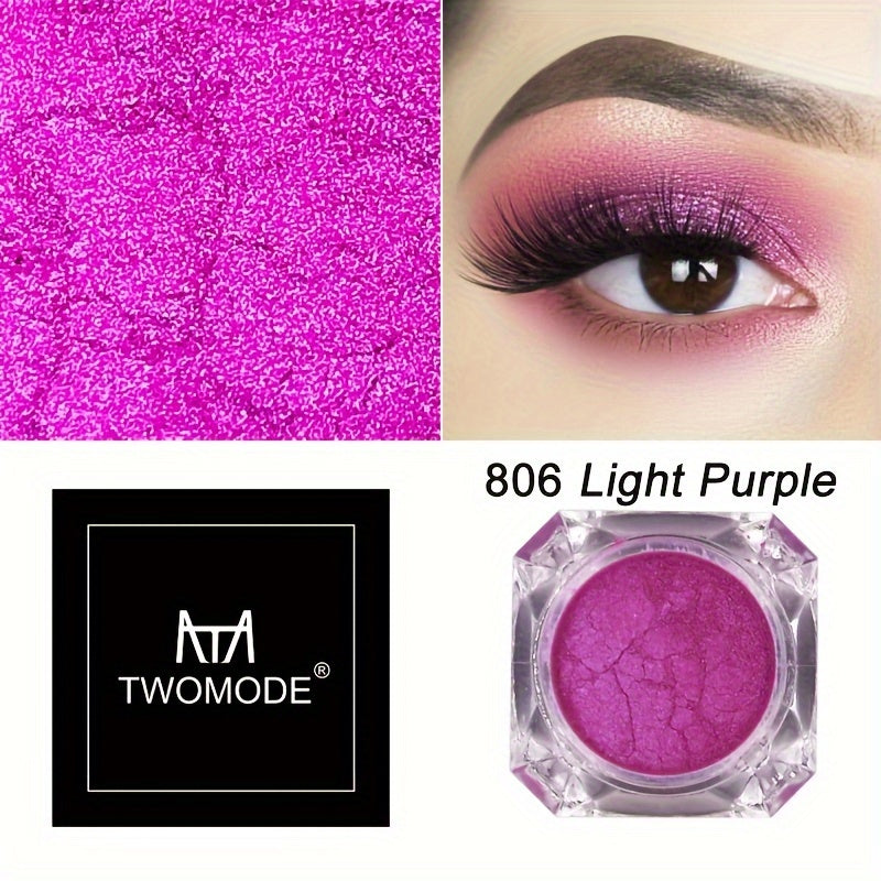 Pearlescent Loose Eyeshadow Powder For Women Glitter Makeup Color Brightening