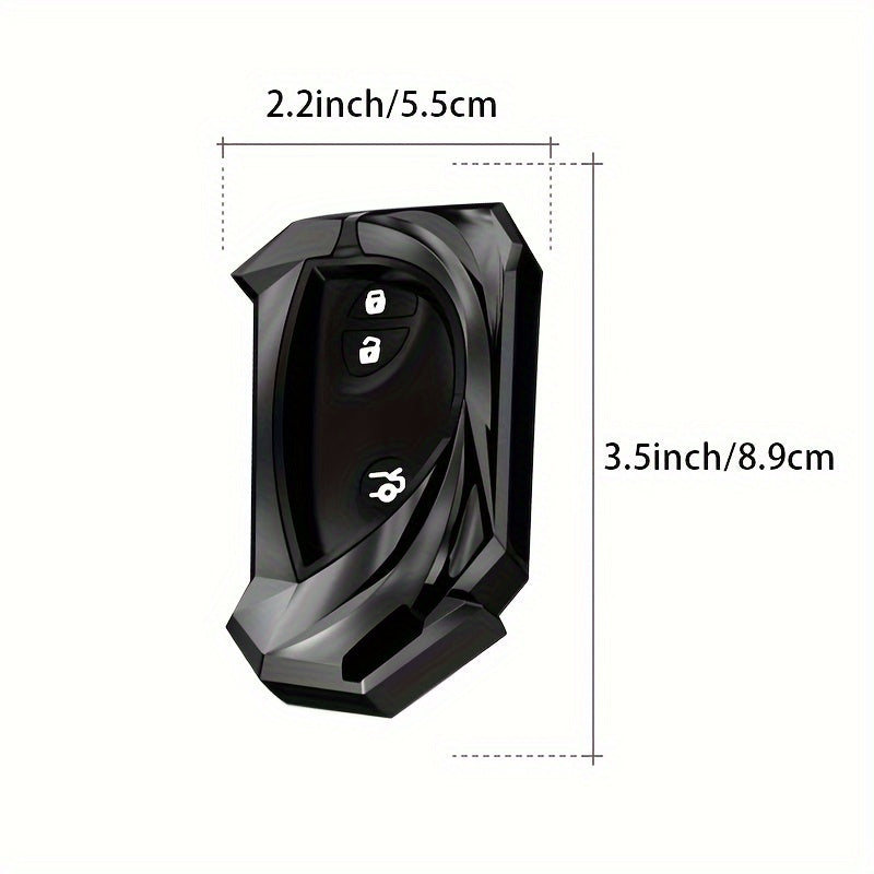 Car Key Cover Ring Protector for Universal Sedan SUV Black Durable