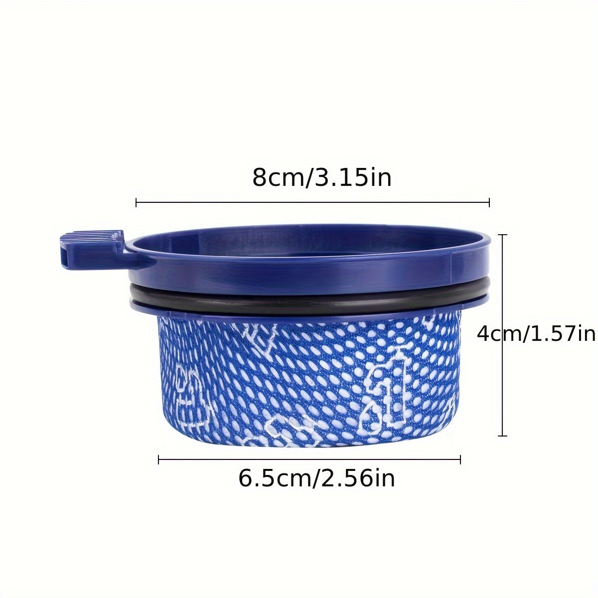 Микро HEPA-фильтр для пылесоса, совместимый с Samsung Bespoke Jet VS20A958FWN, синий, розовый