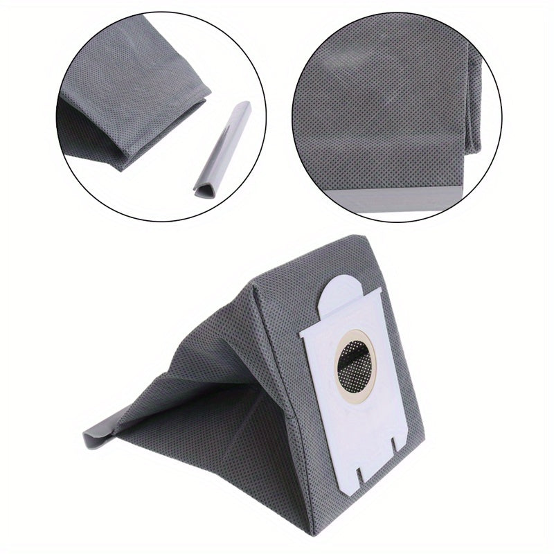 Replacement Vacuum Cleaner Dust Bag Non-Woven Fabric Compatible with FC8613 FC8614 FC8220