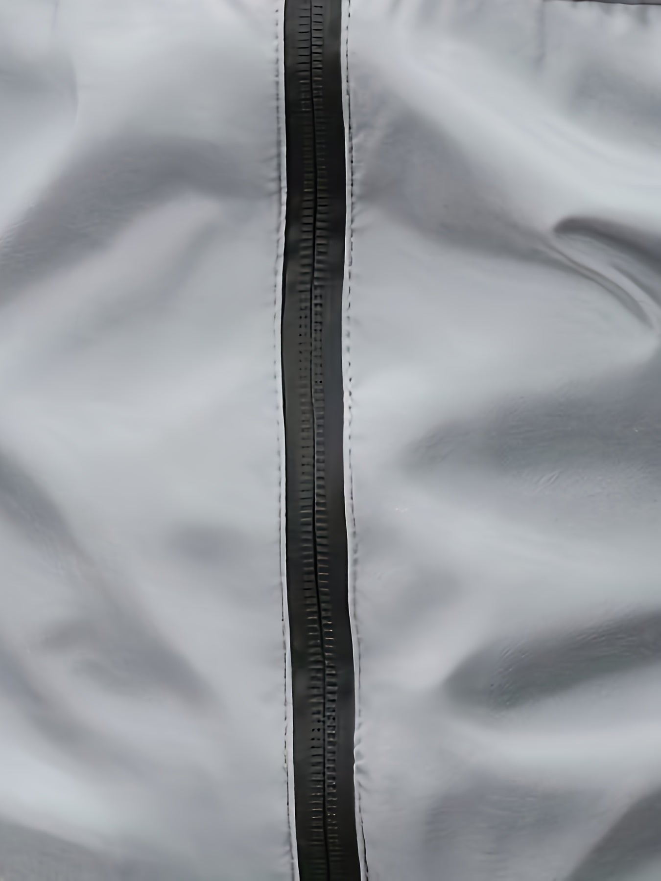 Men's Polyester Bomber Jacket Casual Baseball Coat for Spring Fall