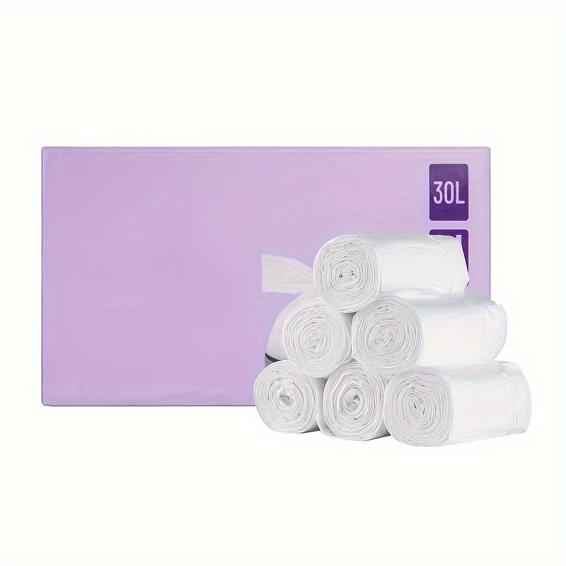 Bolsas de basura multifunción de 30L resistentes a fugas, duraderas y resistentes a desgarros de polietileno