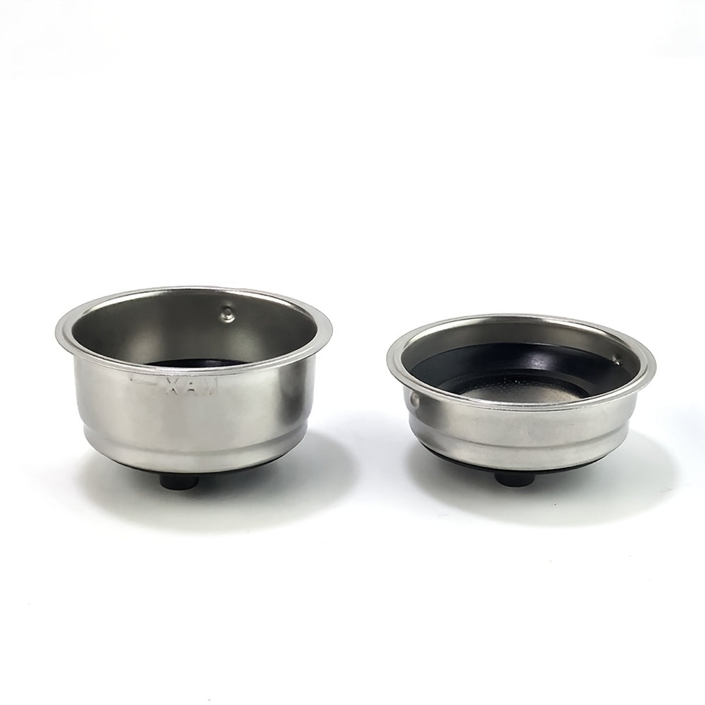 Stainless Steel Coffee Filter Basket Ultra-Fine Mesh Reusable for Single or Double Servings