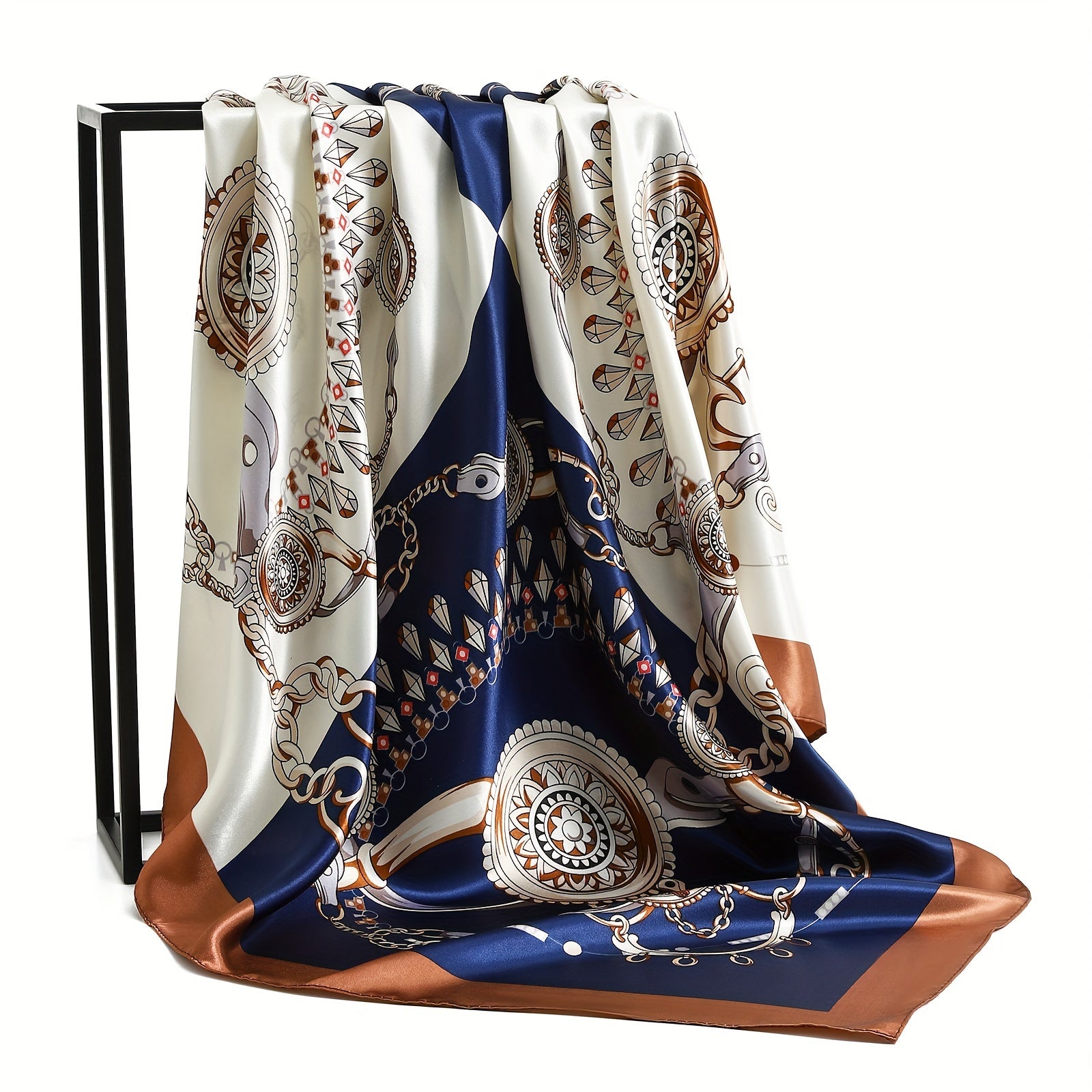 90x90cm bosma boshqalpoq kvadrat sochiq barcha fasllar uchun quyoshdan himoya va shamol o'tkazmaydigan