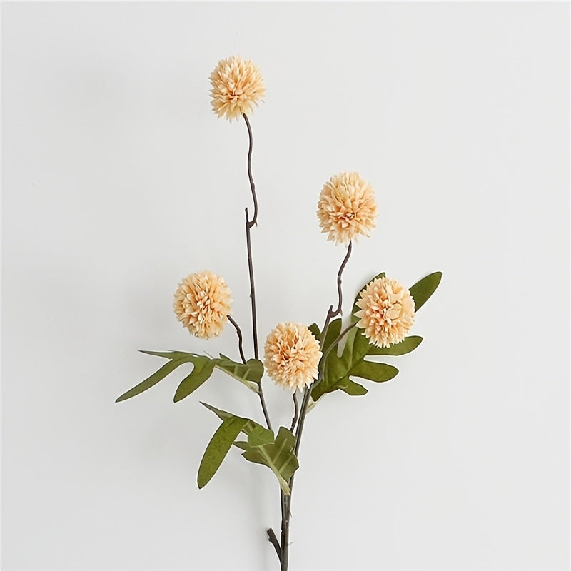 European-Style Artificial Dandelion Flower Decoration with Colorful Flowers