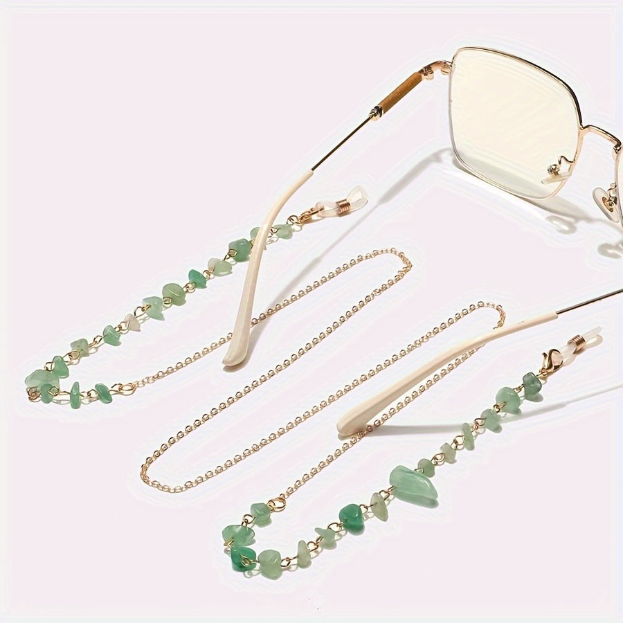 Beaded Glasses Chain with Boho Charm for Women Eyewear Lanyard