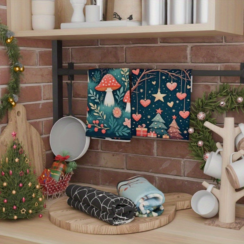 Set of 4 Christmas Snowman and Snowflake Wall Art, 45.72x66.04cm Holiday Decor