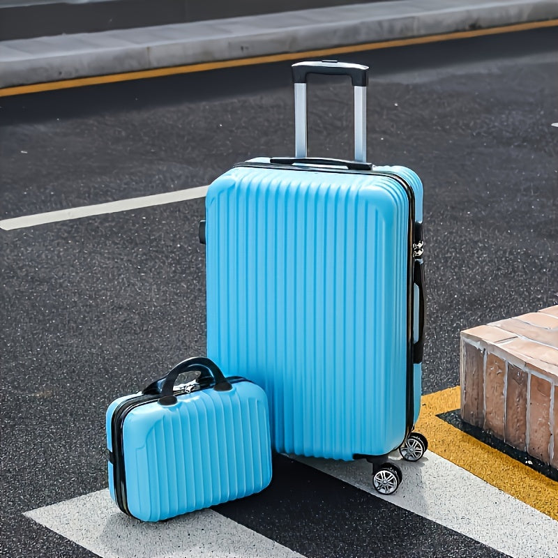 Maleta de carcasa dura duradera para mujeres y hombres con ruedas giratorias