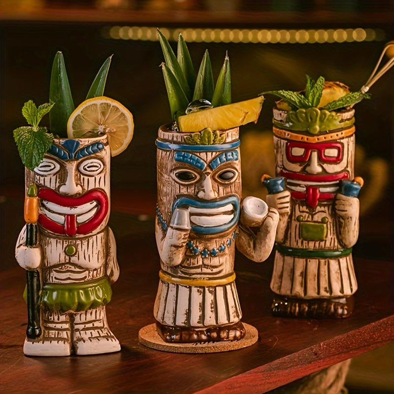 Hawaiian Tiki Cocktail Mug for Bars, Restaurants, Home Use