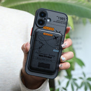 Роскошный набор чехлов для телефонов с аэрокосмическим дизайном для iPhone 11 Pro Max с магнитным зажимом для карт