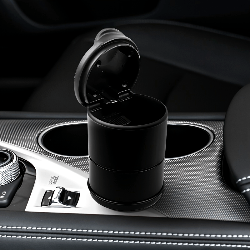 Car Interior Cigarette Ashtray Universal Plastic Creative Cylinder