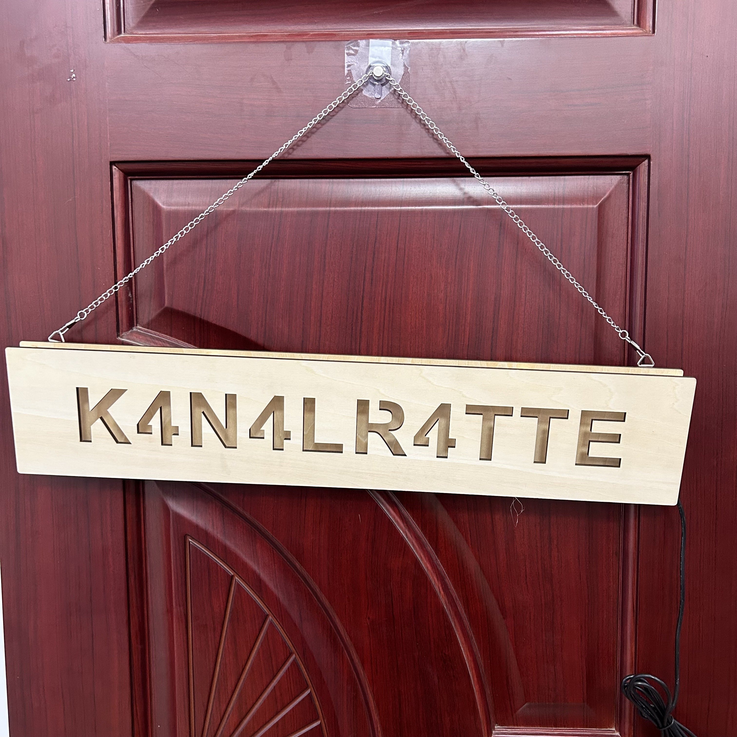 Personalized Wooden LED Night Light for Gamers Customizable Player Name Color Changing Bedroom Gift