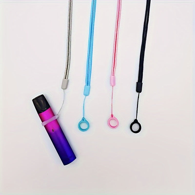 Unisex Silicone E-Cigarette Hanging Rope Anti-Loss Wrist Strap