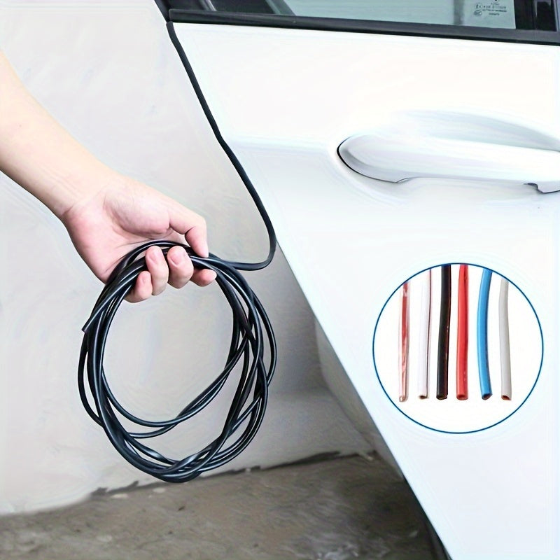 Universal Rubber Car Door Edge Guard 5M Self-Adhesive Scratch Protection