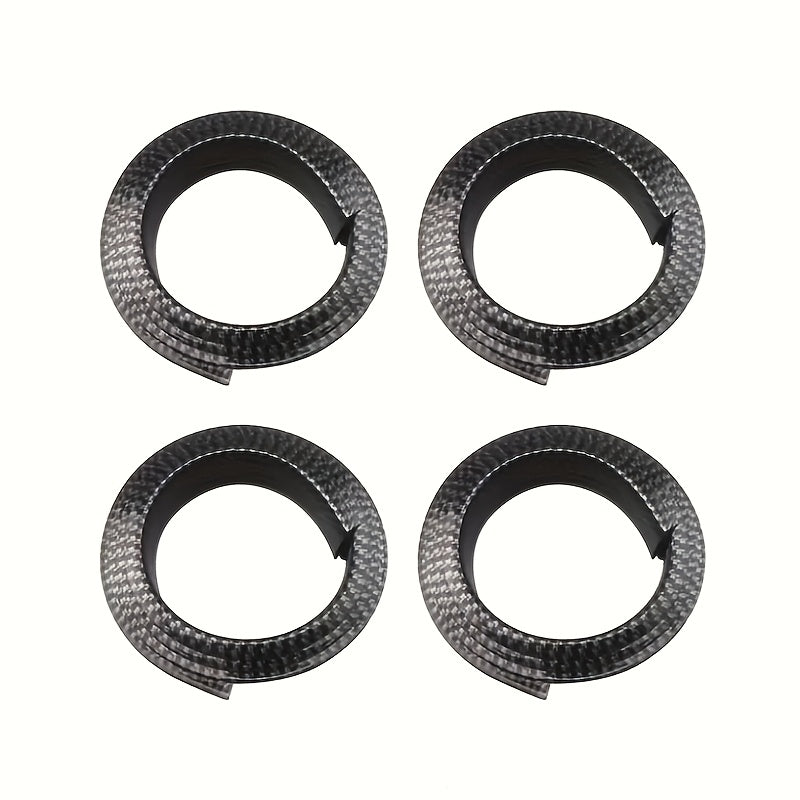 Universal Matte PVC Wheel Arch Guard Plate Set for Front Fender Protection