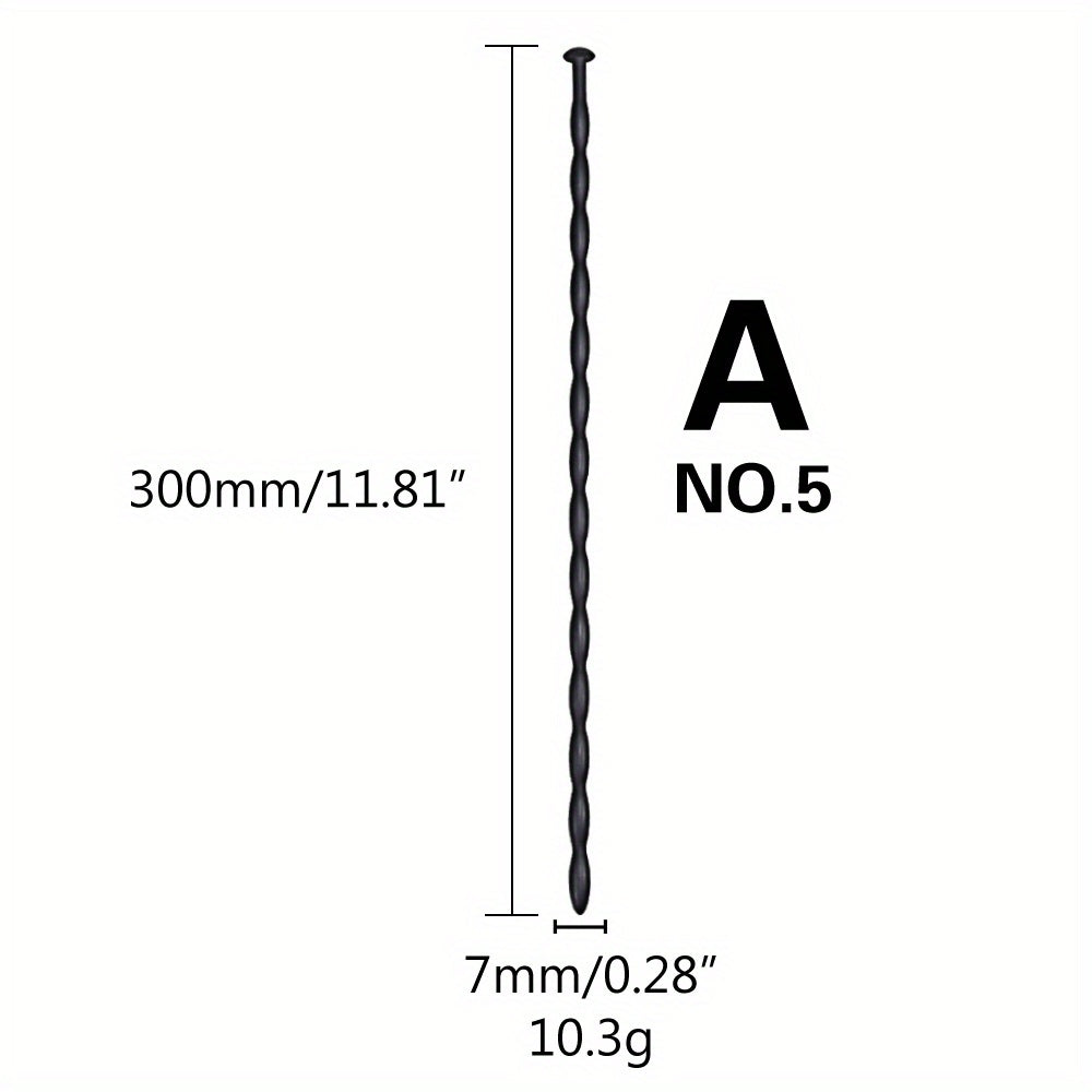 Male Urethral Dilator Soft Silicone Prostate Massage Penis Plug Masturbation