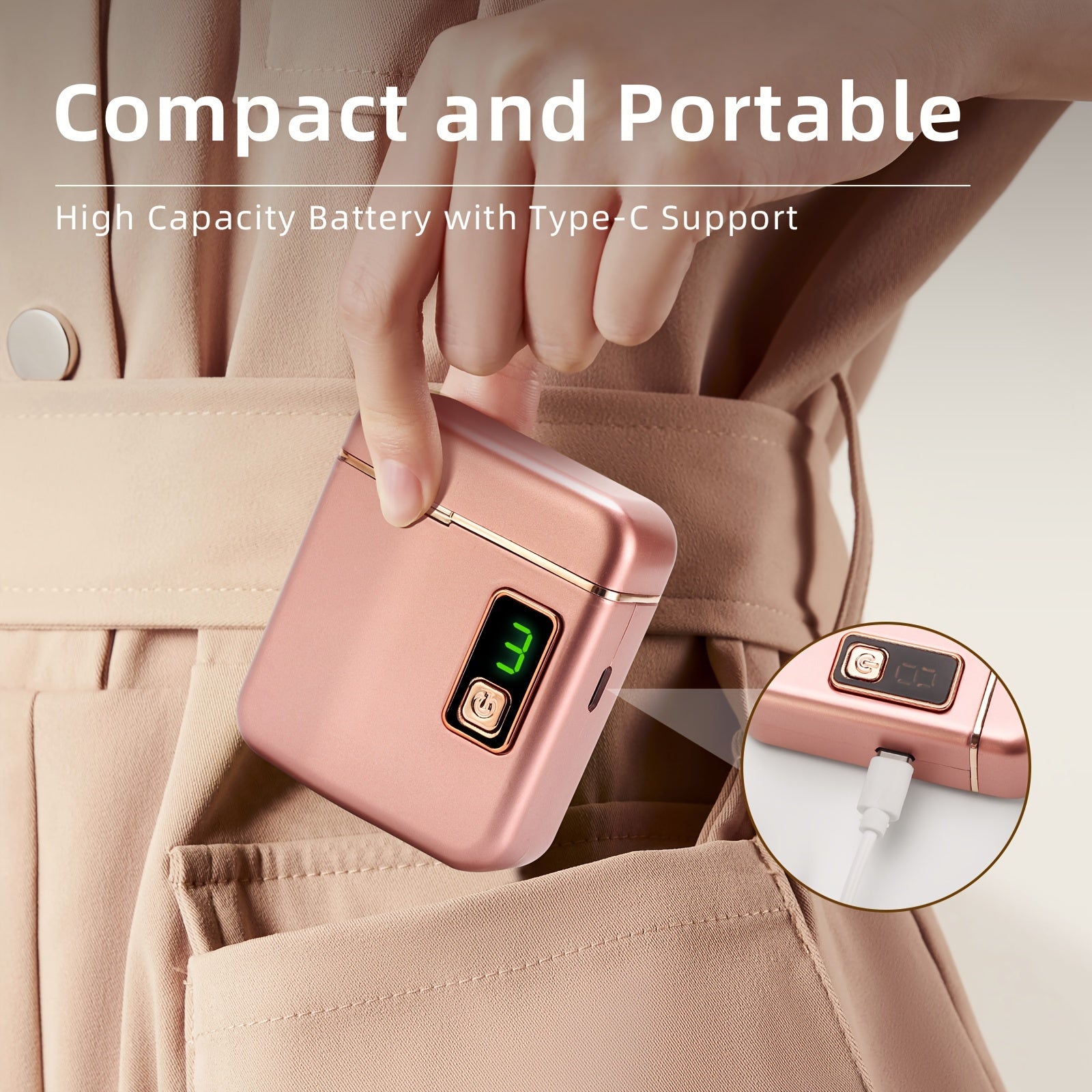 Qayta zaryadlanadigan elektr tirnoq kesgichlari xavfsizlik funksiyasi bilan - USB zaryadlash, 500mAh litiy batareyasi, erkaklar va ayollar uchun mukammal sovg'a, avtomatik, tirnoq fayli