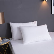 Waterproof Velvet Pillowcase 60-Thread Count Washable Smooth Plain Weave