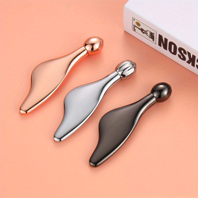 Metall yuz asboblari, jumladan, baliq boshini qirqish plitkasi, ko'z kremi to'p tayoqchasi, yuzni ko'tarish va siqish uchun kichik delfin metall qirqish plitkasi