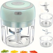Compact USB Rechargeable Food Blender for Outdoor Use with 500mAh Battery