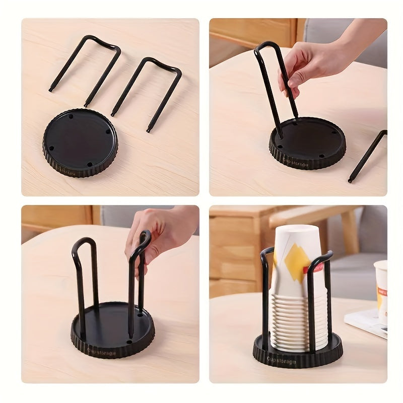 Plastic Cup Dispenser for Disposable Cups Office Bathroom Kitchen Organizer