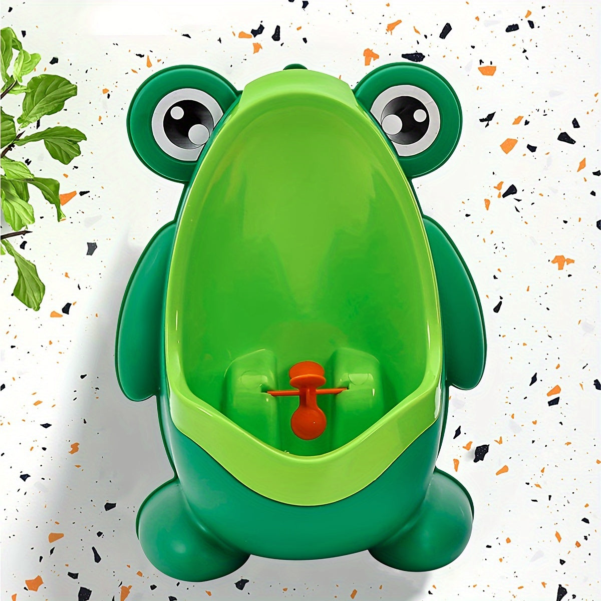 Children's Frog Urinal for Boys, Toilet Training, Hanging and Standing Use