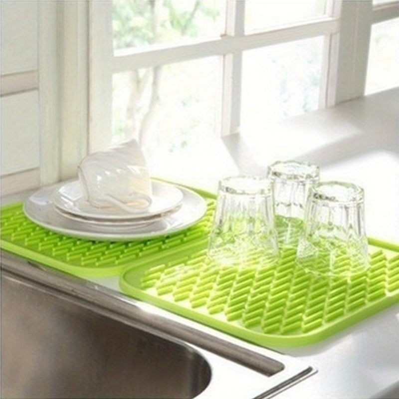 Silicone Trivet Mat for Hot Dishes Heat-Resistant Kitchen Accessory 1pc