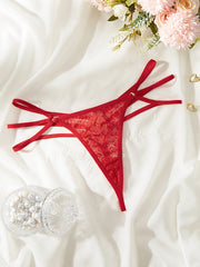 Women's Lace See-Through Thong Underwear for Lingerie