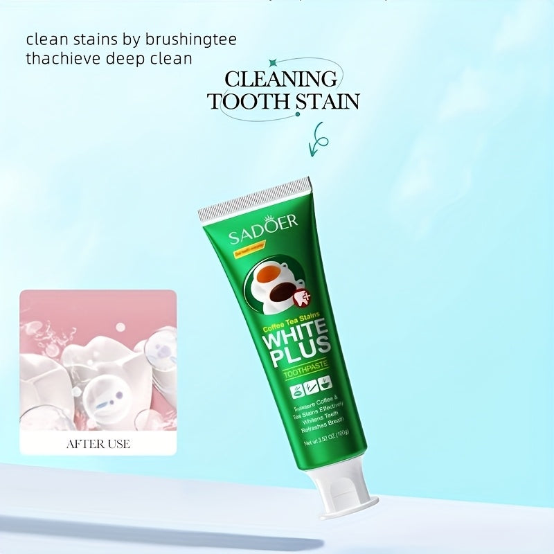Whitening Toothpaste for Smoking Damage and Fresh Breath, Deep Clean