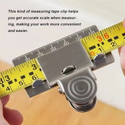 Metal Measuring Tape Clip Holder for Woodworking Marking and Scribing