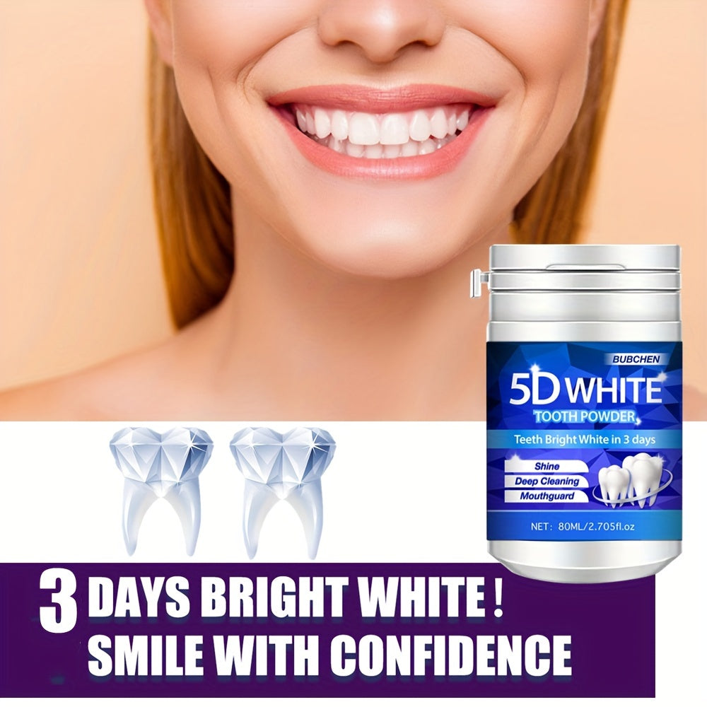 80ML chuqur tozalash Pearl Powder tish tozalash uchun yangi nafas va stomatologik parvarish