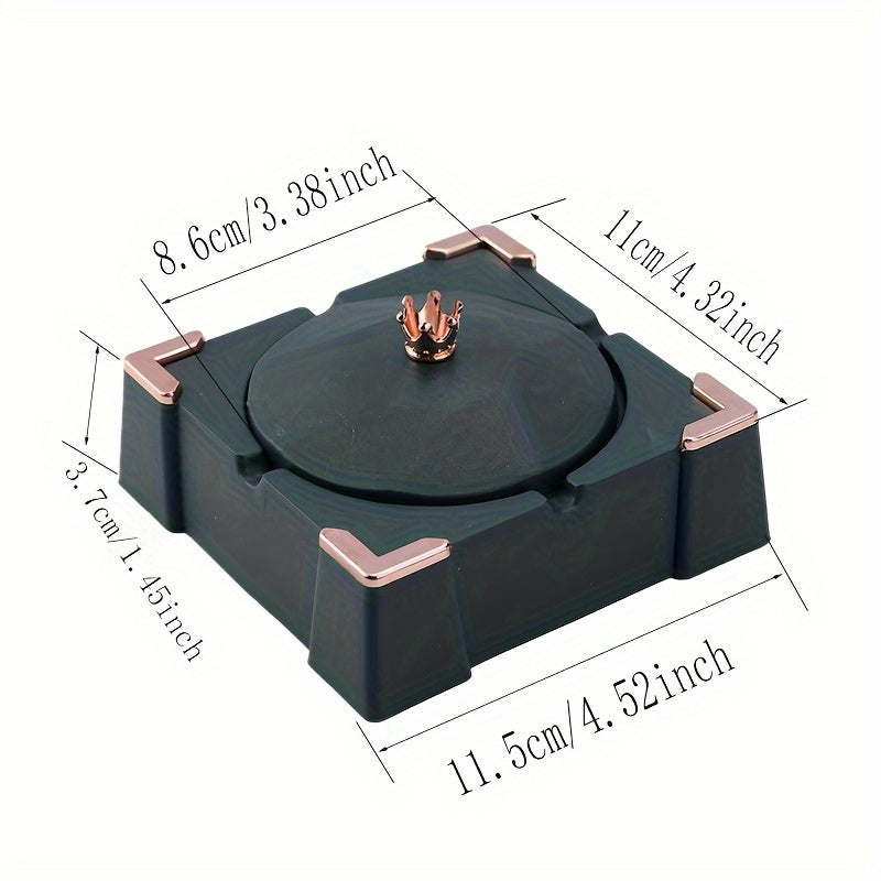 Uydagi va ofisdagi foydalanish uchun mustahkam plastikdan yasalgan qopqoq bilan to‘g‘ri burchakli tutun qabul qilgich. Zamonaviy dizayni shamolga chidamli va elektr energiyasini talab qilmaydi.