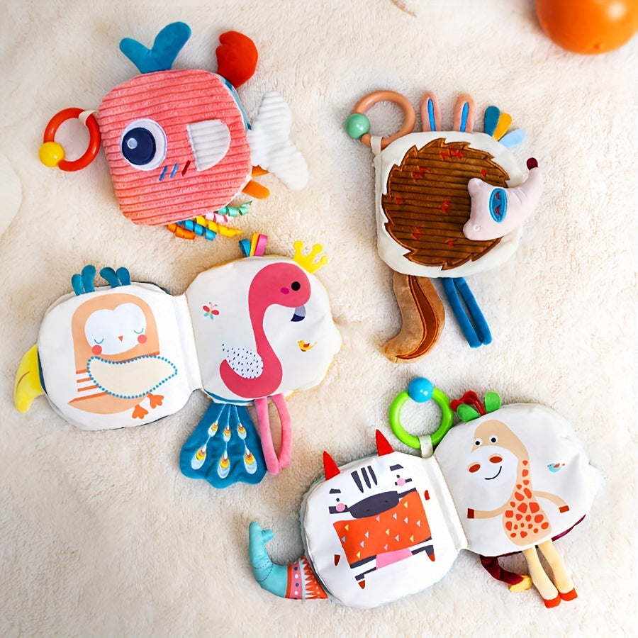 Children's Educational Fabric Book for Cognitive Development and Interactive Play