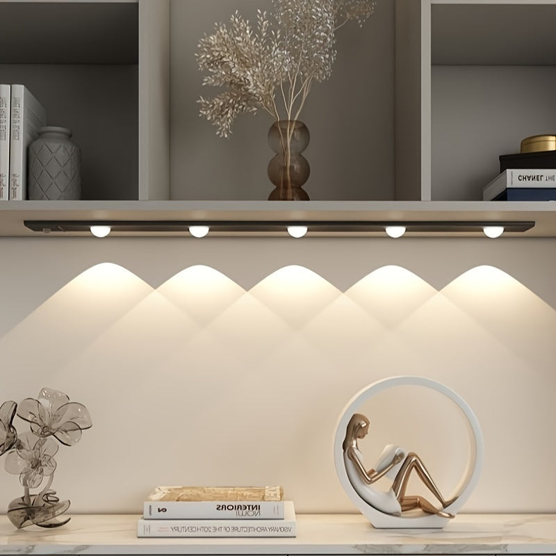 Wireless LED Motion Sensor Lights No Wiring Needed for Indoor and Outdoor Use