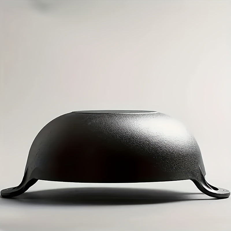 Cast Iron Skillet Set 24.99cm and 19.99cm Frying Pans Uncoated Cookware