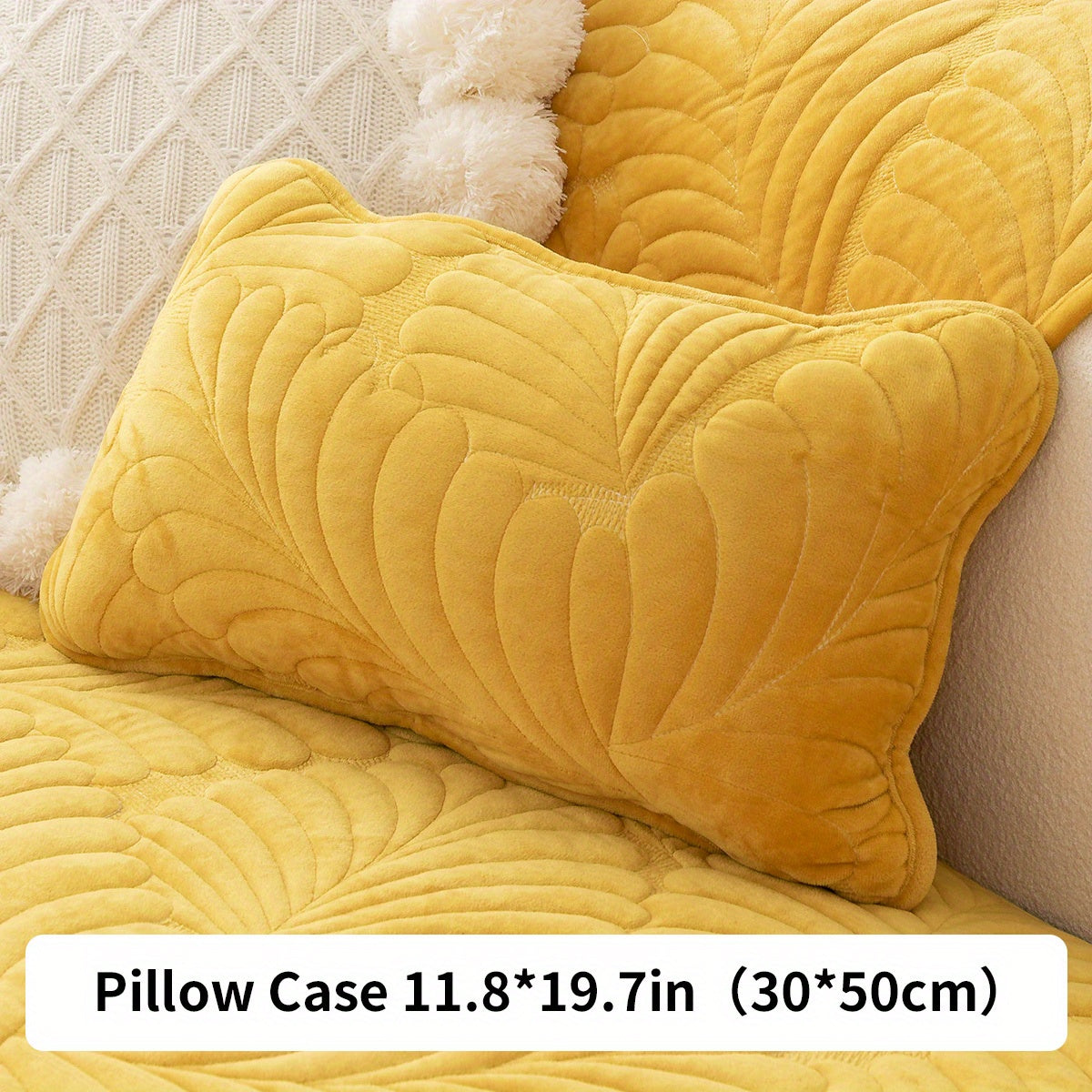 Короткий плюшевый чехол для дивана на все сезоны, идеально подходит для домашнего декора в спальне, офисе или гостиной. Исключает спинку, подлокотники и наволочку.