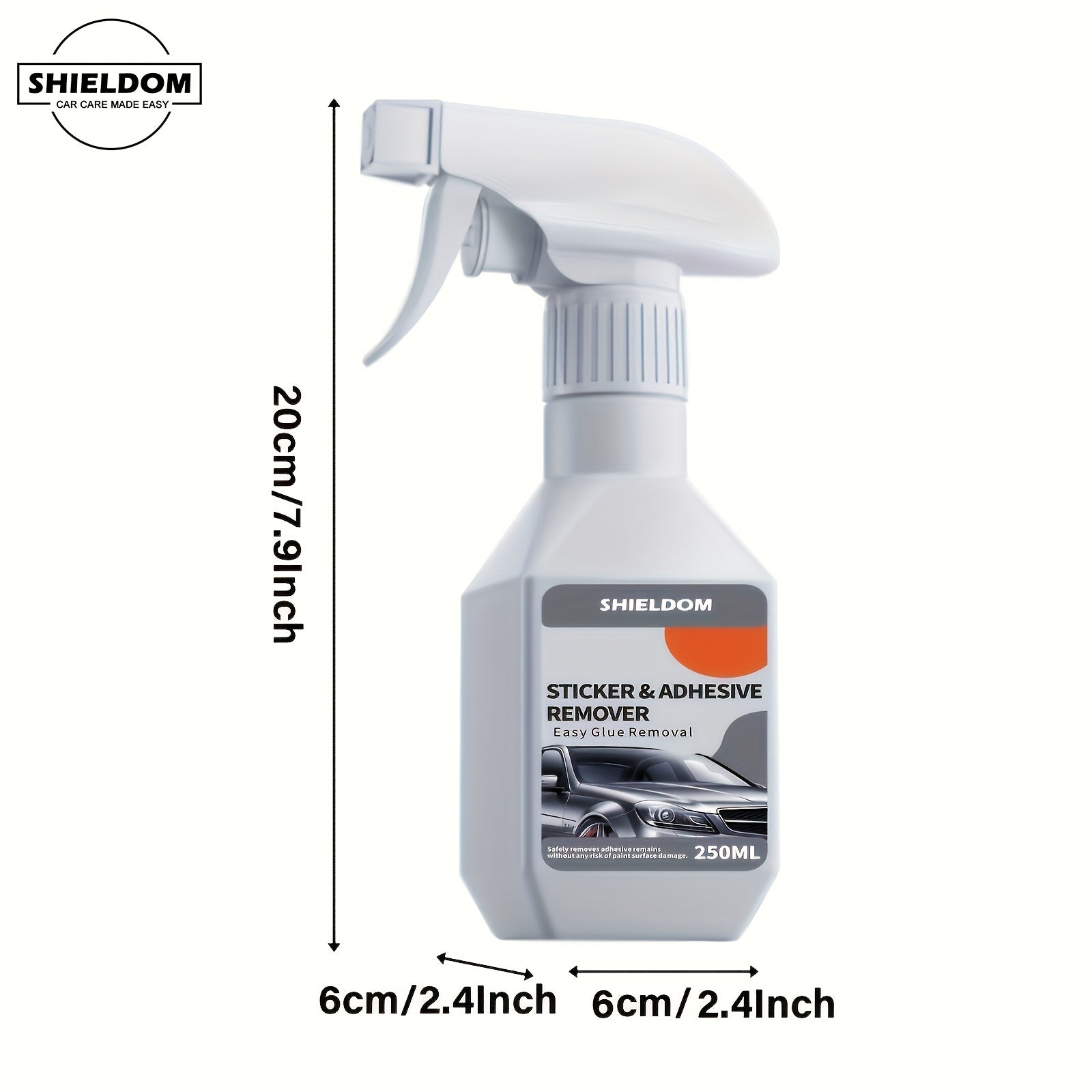 Adhesive Remover Spray for Car Stickers and Residue 8.45Oz