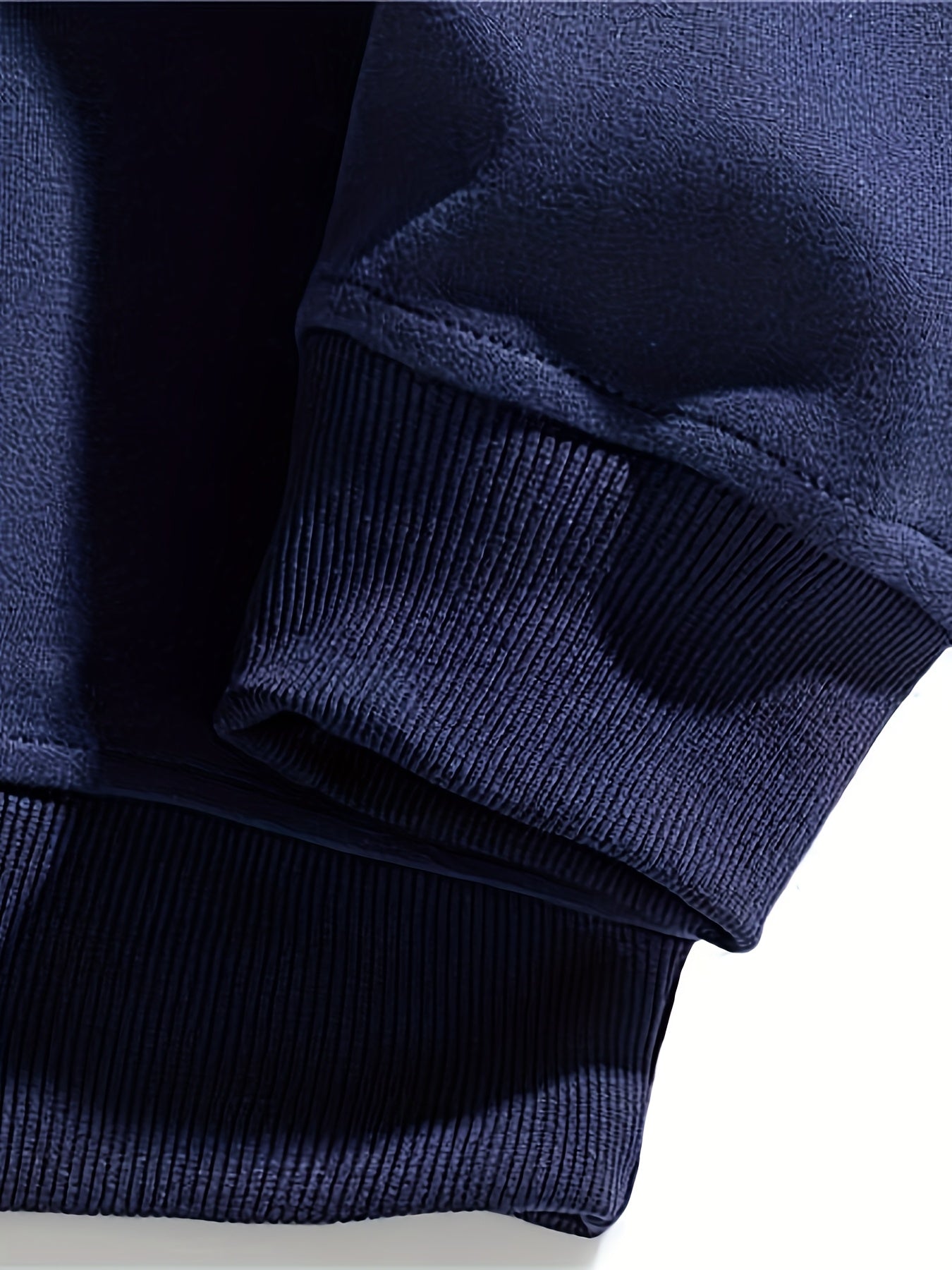 Sudadera con cuello redondo para hombre con rayas laterales, transpirable, ropa casual de calle