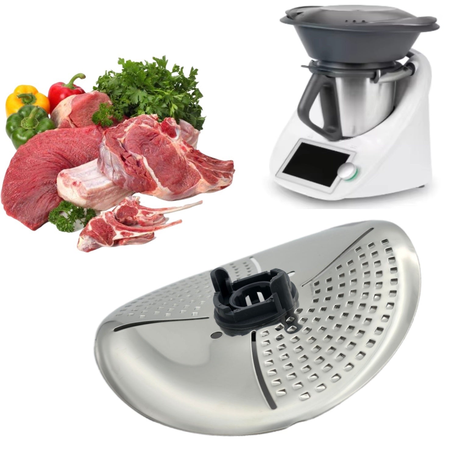 Stainless Steel 304 Protective Cover for Thermomix TM5 TM6 TM31 Kitchen Accessory